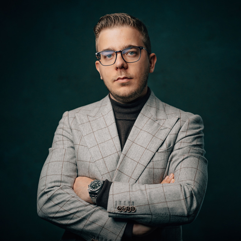 Pressesprecher Ruben Schäfer