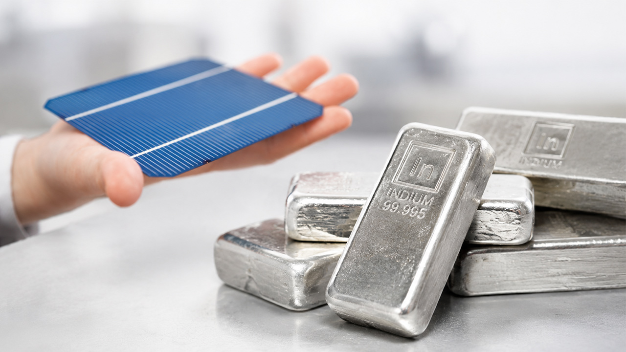Indium: Das Technologiemetall, das jeder täglich nutzt und kaum jemand kennt