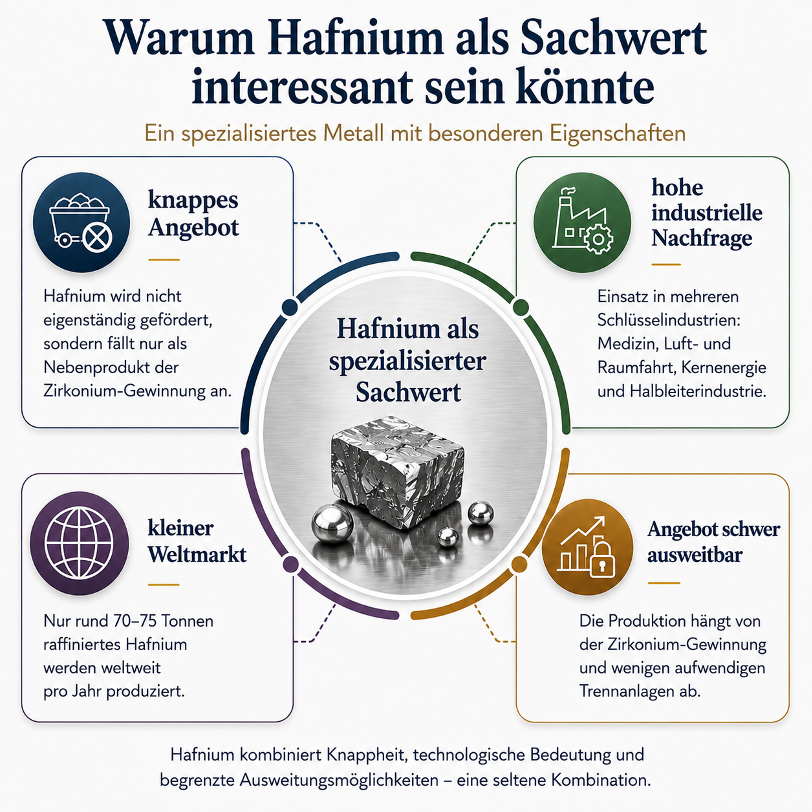 Warum Hafnium als Sachwert interessant sein könnte